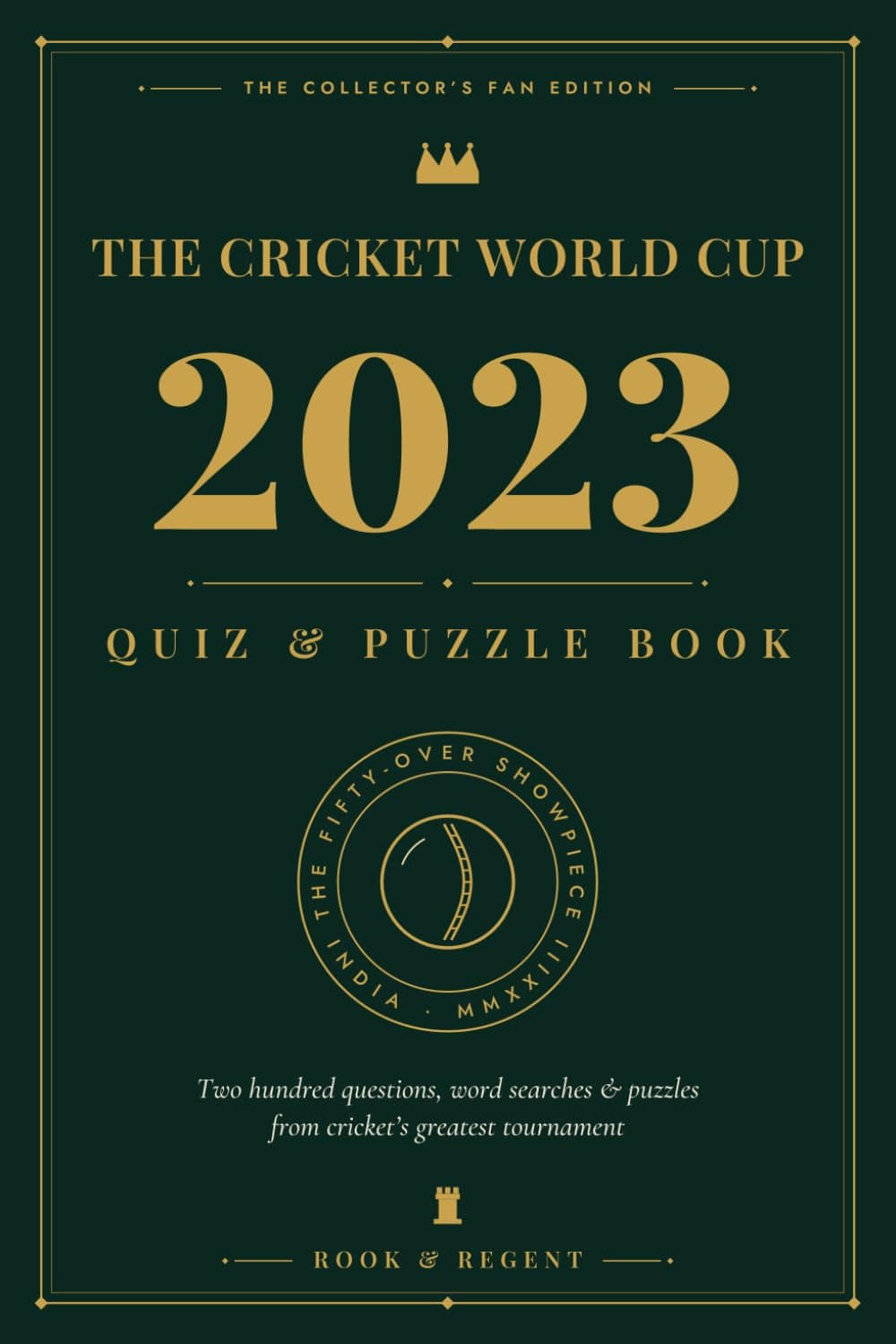 The Cricket World Cup 2023 — cover