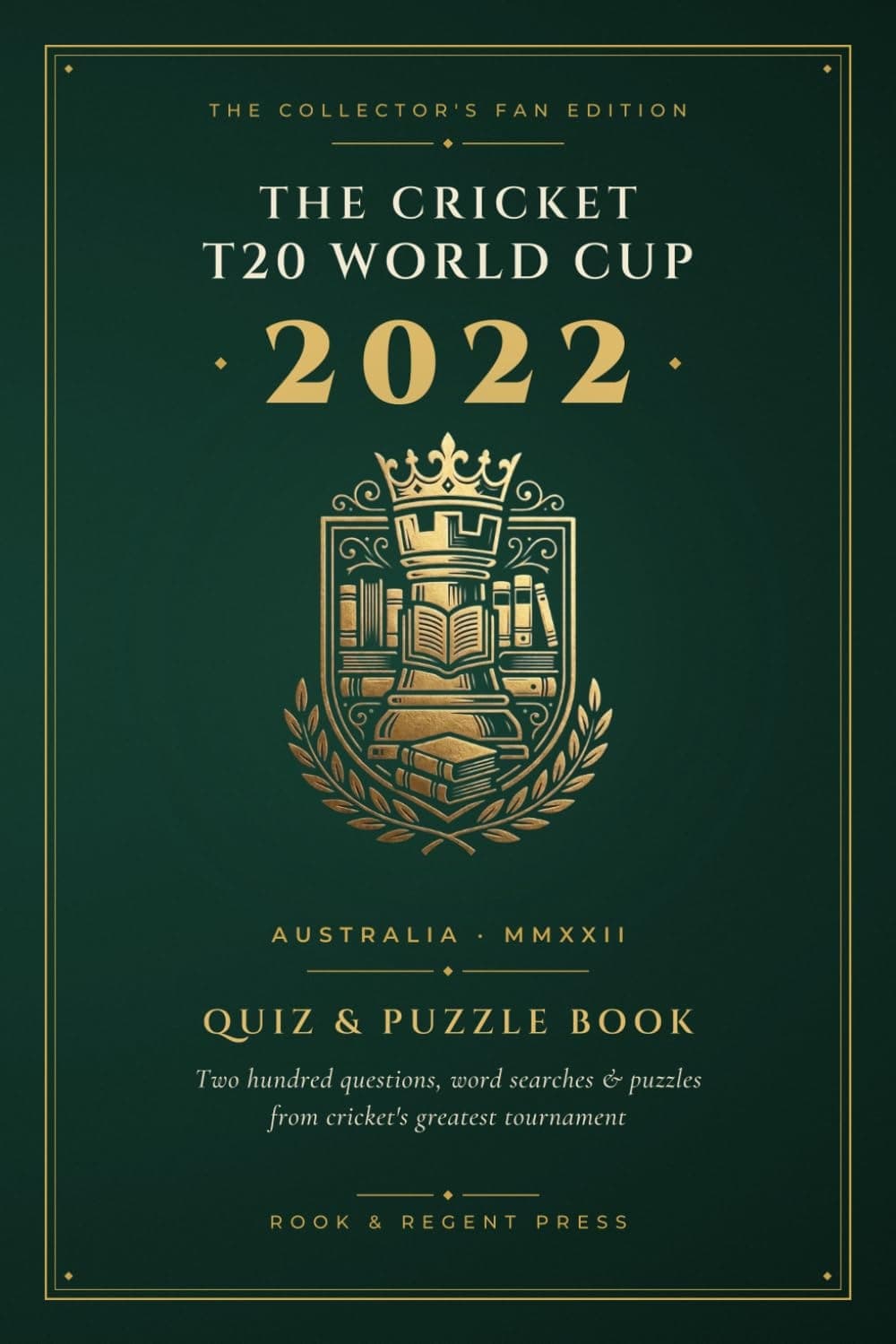 The T20 World Cup 2022 — cover