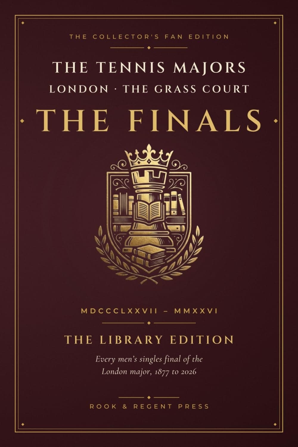 The Tennis Majors · London — cover